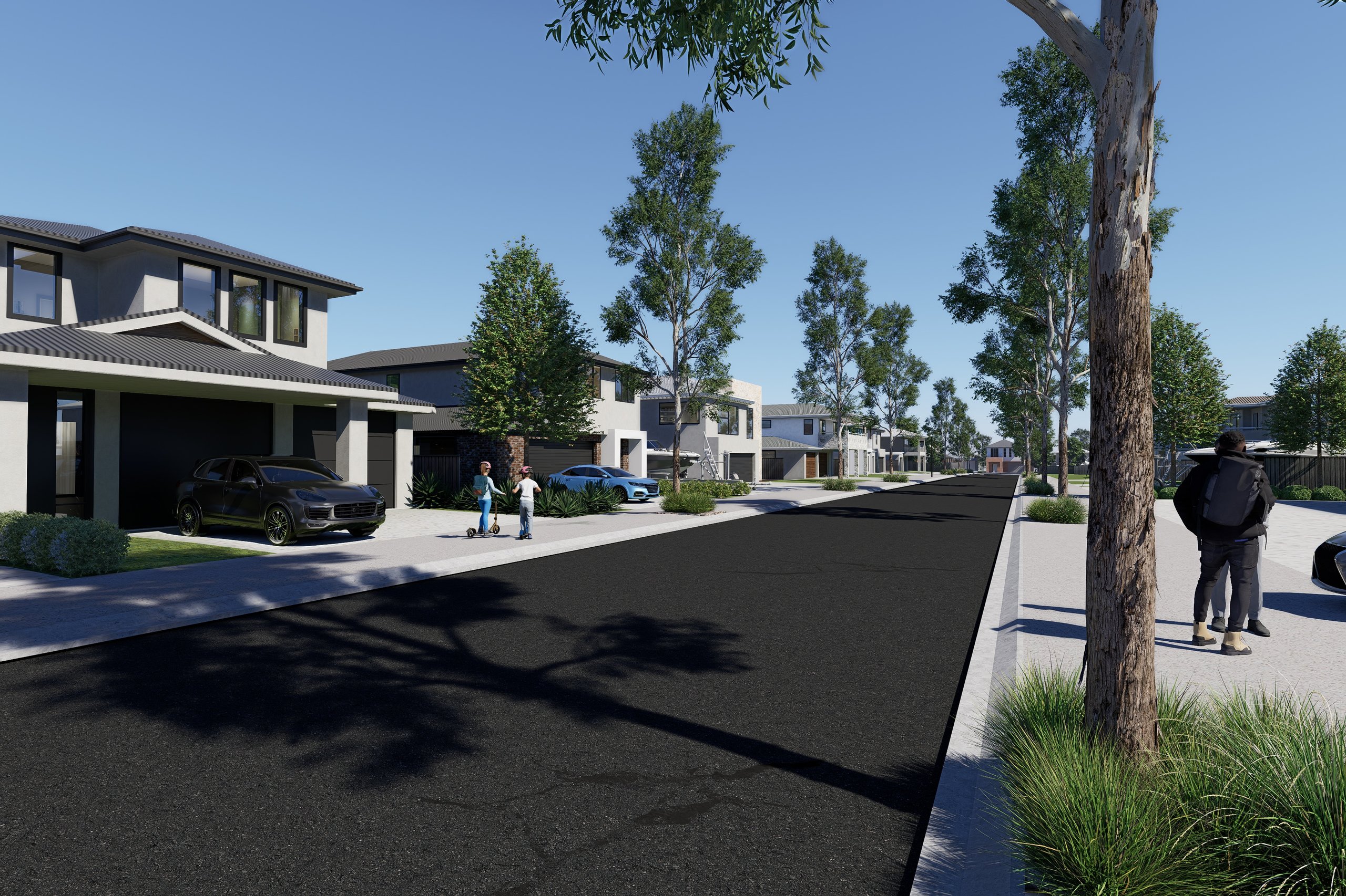 Masterplanned Streets